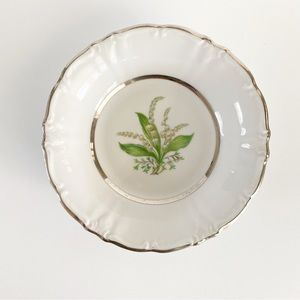 Royal Heidelberg Lily of the Valley Small Bowl Fruit Dessert Winterling Germany